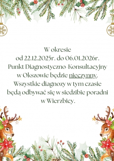 Punkt Diagnostyczno-Konsultacyjny w Okszowie